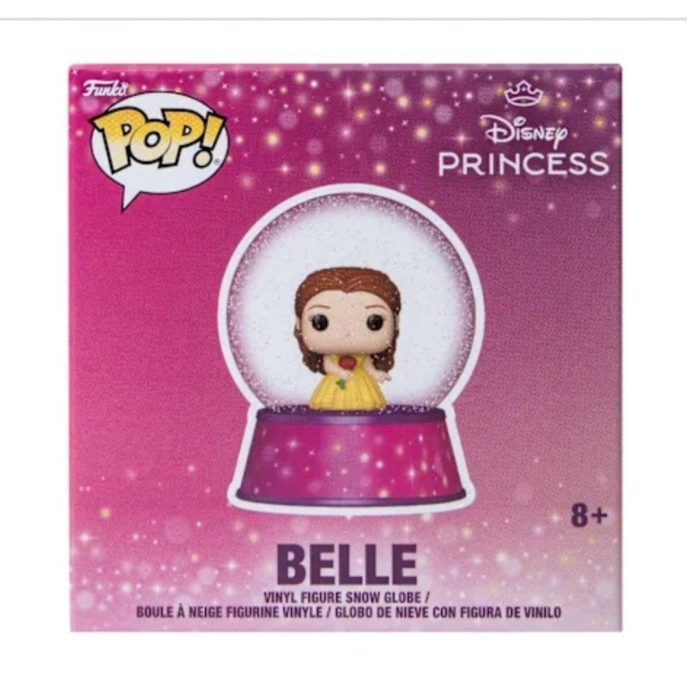 Funko Pop! Disney Princess Belle Vinyl Figure Snow Globe Beauty & The Beast
